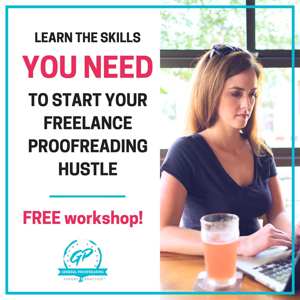 proofread anywhere course